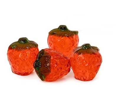 Bayside Candy 3D Strawberry Gummies   Realistic Strawberry-Shaped Gummies