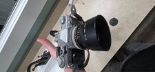 Canon AE-1 SLR 35mm with sunshade, 50mm and strap