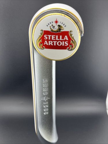 Rubinetto birra Stella Artois Premium Belgian Lager manico 13” alto 2,75” largo - Foto 7 di 8