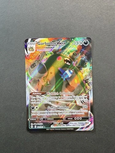 Garbodor VMAX Holo Ultra Rare SWSH07: Evolving Skies 101/203 NM
