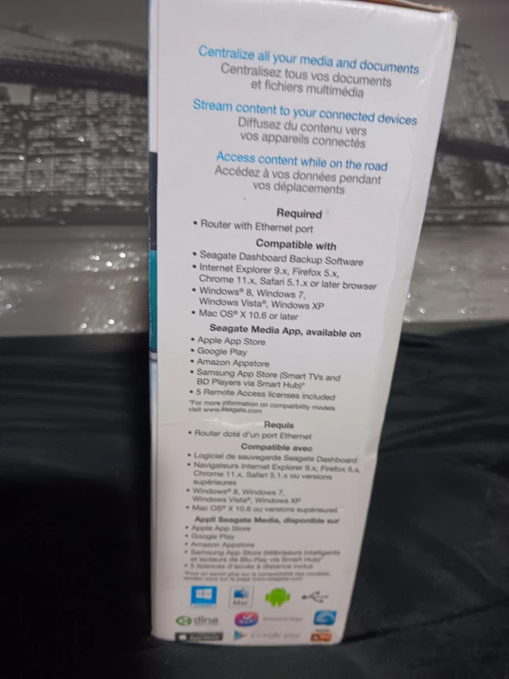 Seagate Central Personal Cloud Storage 2tb - Image 2 of 3