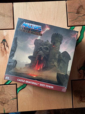 masters of the universe castle grayskull dice Tower  fields of eternia