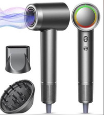 New Sealed Alloom Hair Dryer, 160000 RPM Professional High-Speed Blow Dryer Gray