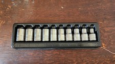 Snap-On Tools USA 310SWMYA 10pc METRIC 10mm-19mm Socket Set 1/2