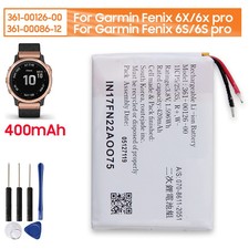 Battery 361-00126-00 361-00086-12 For Garmin Fenix 6X Pro 6S Pro Vivoactive 3
