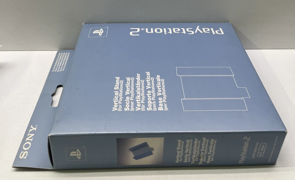 VERTICAL STAND SONY PLAYSTATION 2 PS2 SCPH-10040EAQ AQUA - NUOVO NEW - Immagine 4 di 4