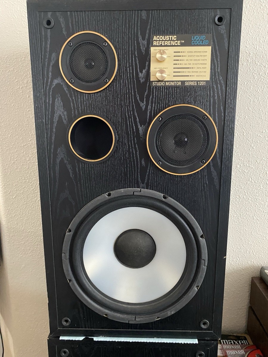 USA製　ACOUSTIC AUDIO STUDIO MONITOR 2 ACOUSTIC REFERENCE LIQUID COOLED SPEAKER STUDIO MONITOR SERIES