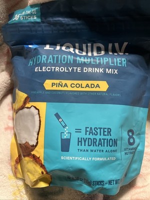 Liquid I.V.  Hydration Multiplier - Pina Colada | Electrolyte Powder Drink Mi...