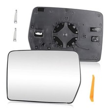 Driver Left Side Heated Mirror Glass Compatible with 2004 Driver Side Left 