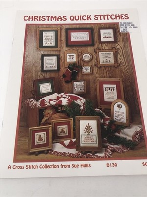 Christmas Quick Stitches A Cross Stitch Collection From Sue Hillis B130
