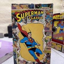 SUPERMAN CLASSIC CAROUSEL TIN TOY Schylling NEW 2001 DC COMICS Krypto Super Girl