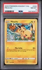 2023 POKEMON HOLIDAY CALENDAR #049 PIKACHU PSA 8