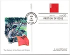 Dr Jim Stamps Fdc 20C Historic Forester Flag 1775 4X6 Postcard Fleetwood