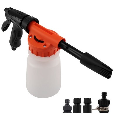 1L Car Wash Foam Cannon for Garden Hose American Standard Quick Connect Kit