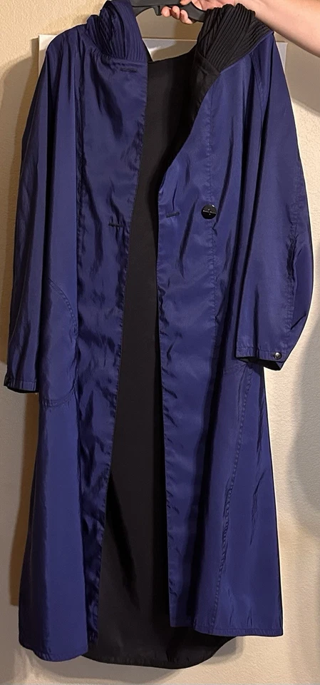 Impermeable Mycra Pac Donatella Mujer Pequeño Reversible Acordeón Capucha Foto 4 de 4