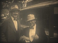 Lodge Trip 1936 8mm Film Home Movie, Masons Lodge 948, Charter Bus Waterloo