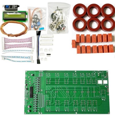 ATU-1000 ATU1000W Automatic Antenna Tuner 7x7 by N7DDC 1602 LCD Full DIY Kits...