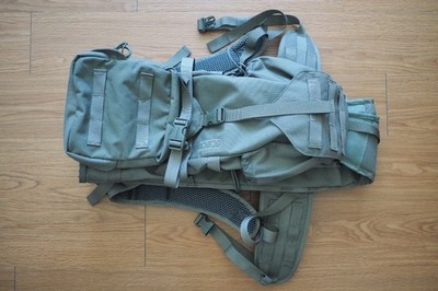 Eberlestock Green H2 Gunrunner Lightweight Rifle Pack w/ Backscabbard