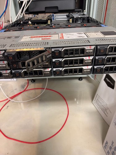 Lot of 12 Dell 4TB SAS 7.2K HDDs w/ Caddies Mixed Models