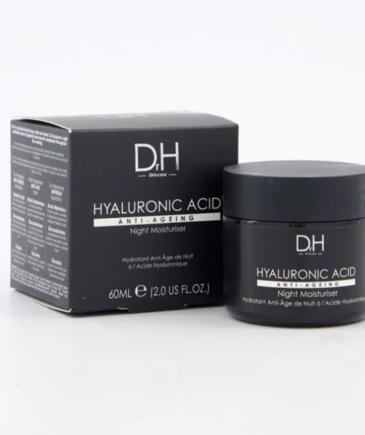 BNIB Dr H Skincare Hyaluronic Acid Anti-ageing Night Moisturiser 60ml RRP. £220