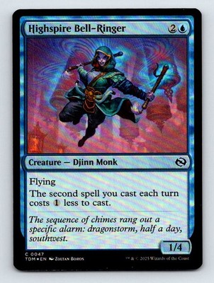 Highspire Bell-Ringer C Foil Tarkir: Dragonstorm 47 NM