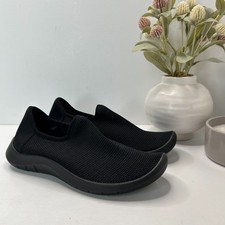 Arcopedico Gaia Low Top Comfort Fit Slip On Black Shoe Women's 7.5/EU38 NWOB