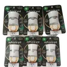 (6) Air Wick Plug in Scented Oil Advanced Gadget, Air Freshener, Essential Oils