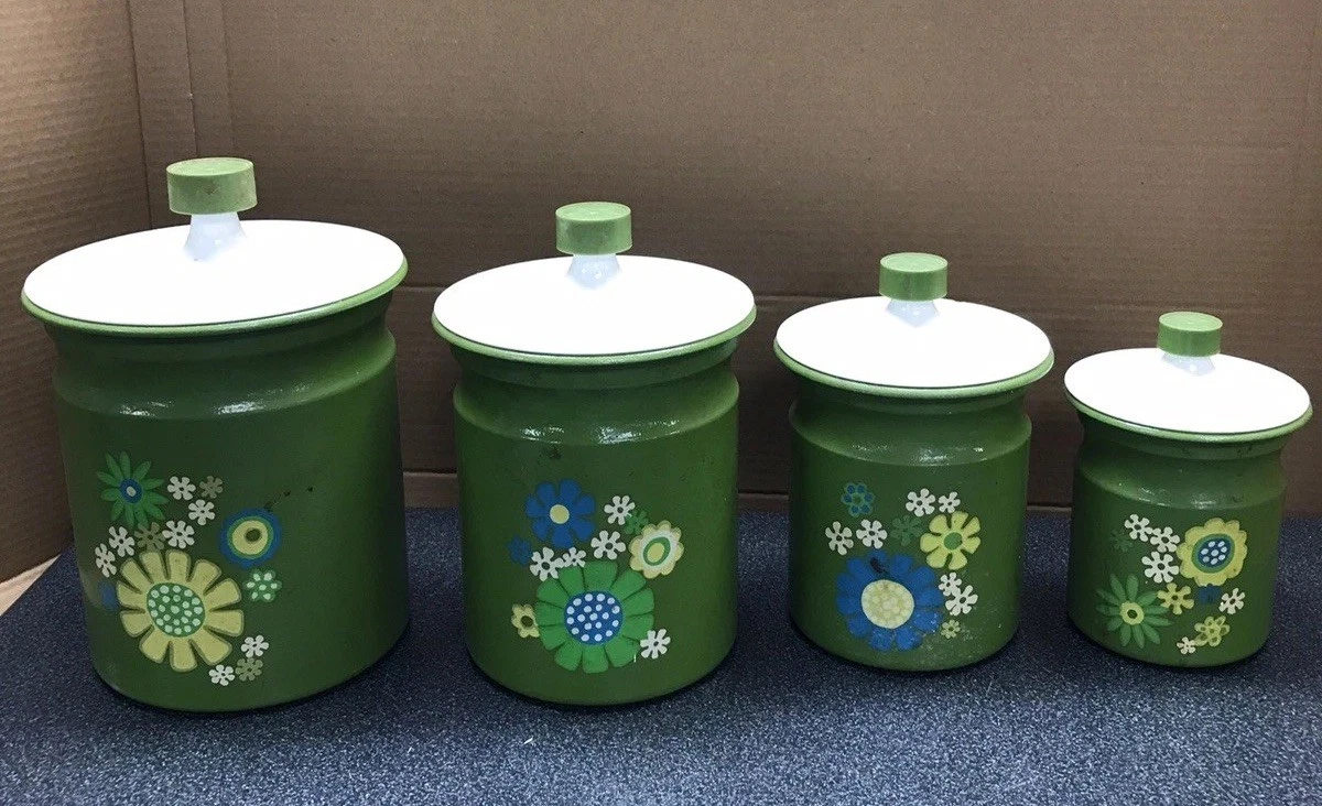 Kromex In Collectible Metal Kitchen Canisters for sale | eBay