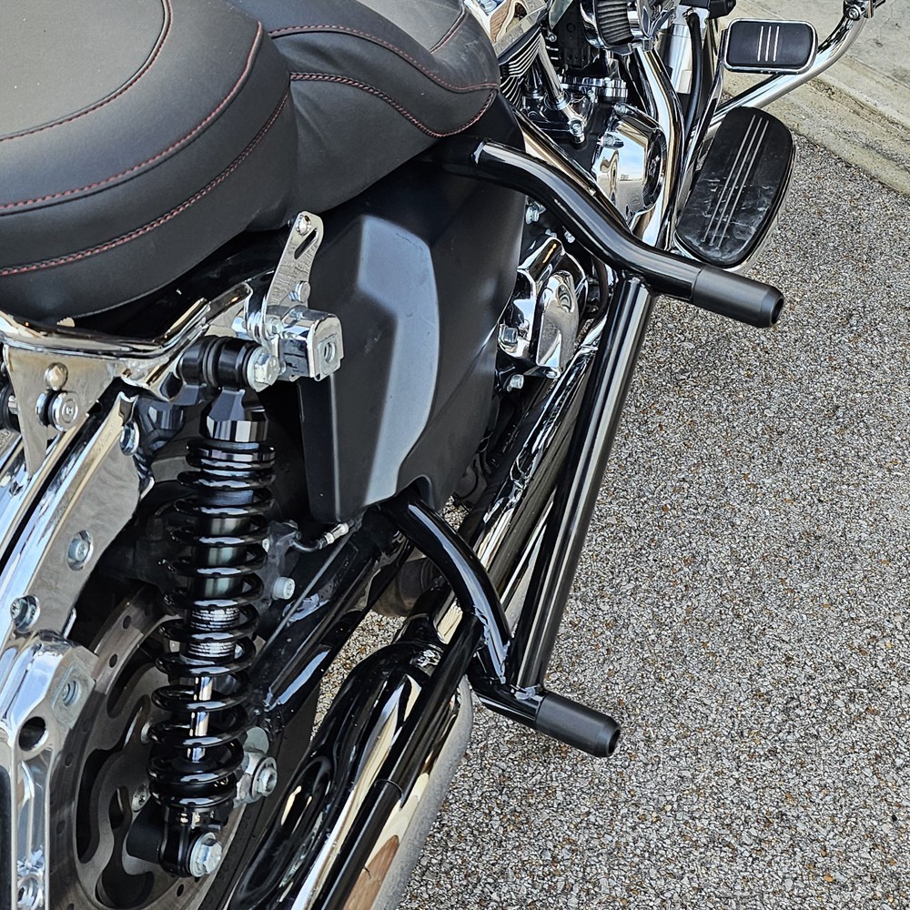 Saddlebags Guards Crash Rails Bars For Harley Touring Road Street Glides 14-23