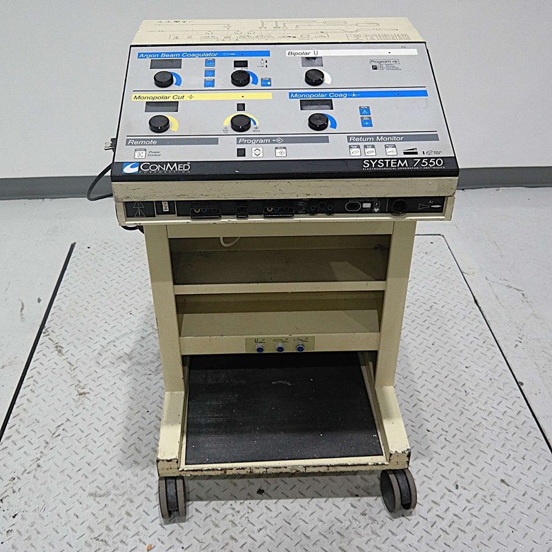 CONMED System 7550 Electrosurgical Generator 60-7550-120 ABC Argon Beam ESU