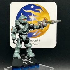 HALO Mega Construx SPARTAN Fred-104 Centurion FIGURE DYH87 Blue Team