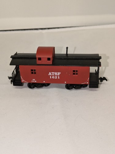 Modelo Power escala HO granero rojo ATSF #1621 réplica coche caboose | Zustand: Used