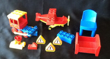 ältere LEGO DUPLO LOK & Flugzeug & Teile Reste Konvolut