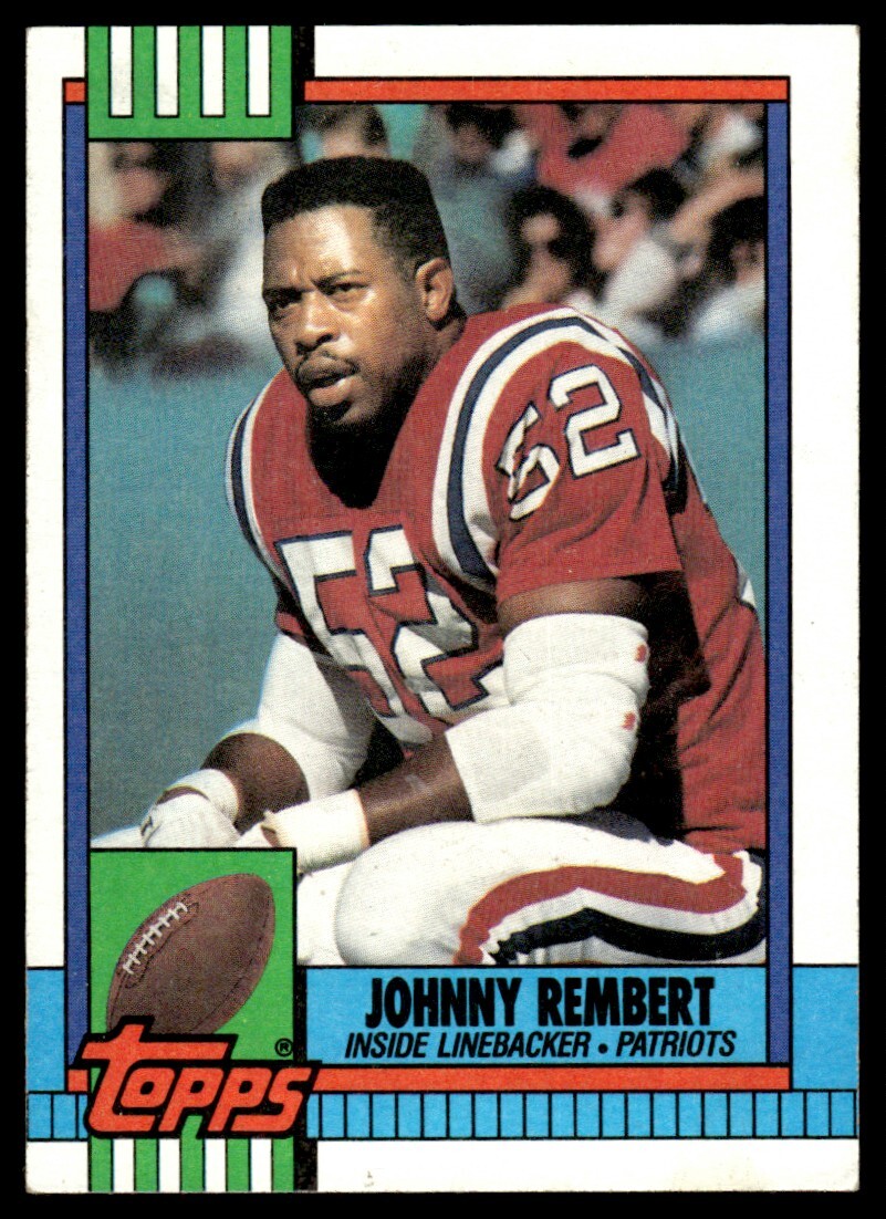 1990 Topps #430 Johnny Rembert New England Patriots | eBay