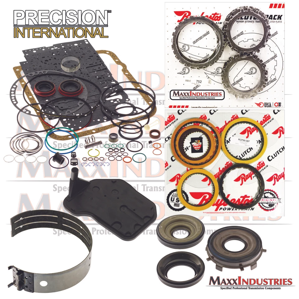 Kit de reconstrucción de transmisión GM 4L60E con embragues Raybestos Premium (1997-2003) Foto 2 de 4