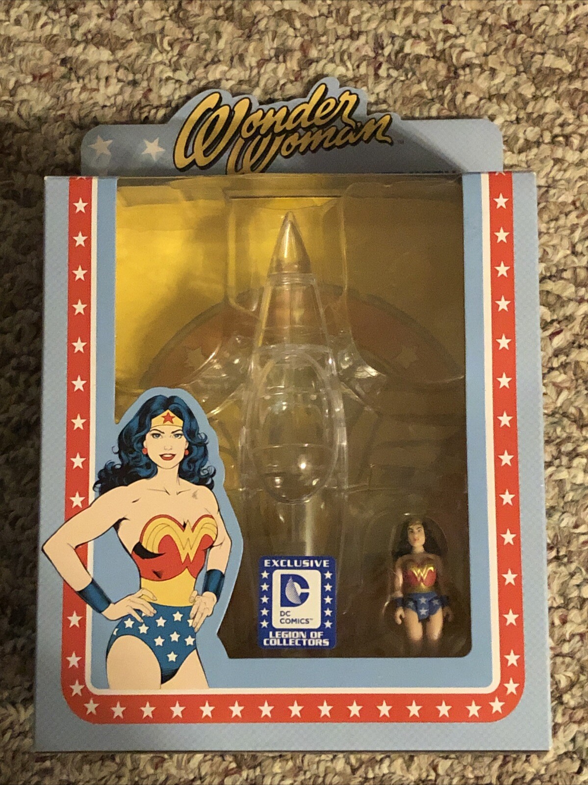 Funko Wonder Woman Invisible Jet Mini Retro Action Figure  