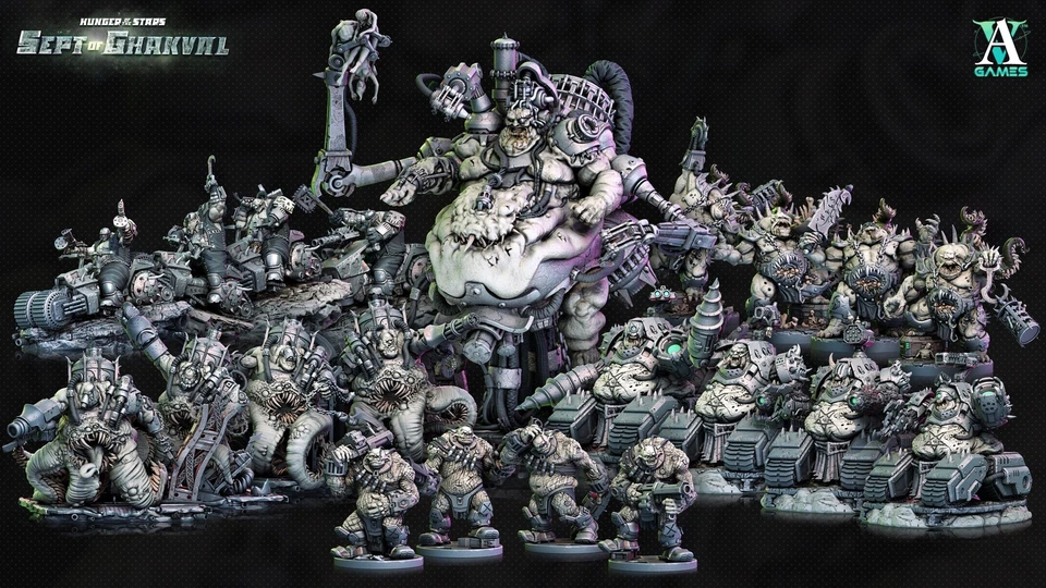 Juegos de Archivillanos Impresos en 3D Ghakval Hambre de las Estrellas - 28 de septiembre de Ghakval Foto 3 de 3