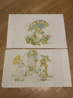 Holly Hobbie Springmaid 2x Pillowcase Kissenbezug (20 x 26 inches)
