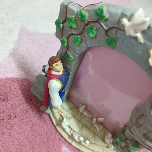 Disney Tokyo Disneyland Snow White Photo Picture Frame Stand Figure Used Japan - Picture 10 of 12