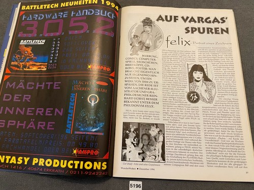 Wunderwelten Rollenspiel Magazin 24 DSA Das schwarze Auge Shadowrun D&D #5196 - Picture 4 of 5