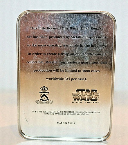 Star Wars Dark Empire Metallic Impressions Collector Cards Set Of Six Brand New - Picture 7 of 11