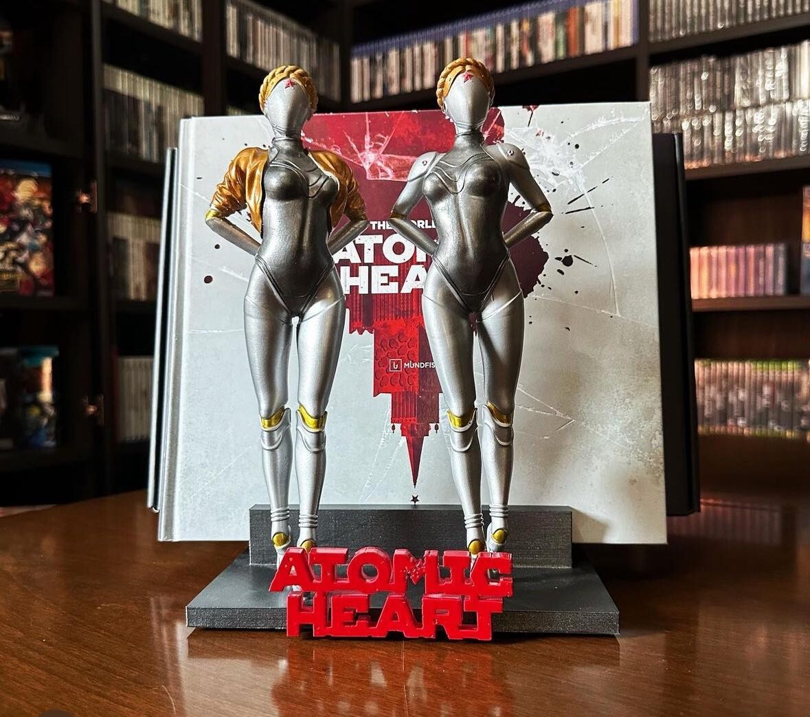 Atomic Heart Twins Fan Art Inspired 25 Cm stand limited edition | eBay