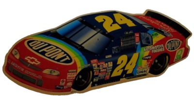 Vintage NASCAR Jeff Gordon 24 Plastic Wall Sign Wincraft 2001 36