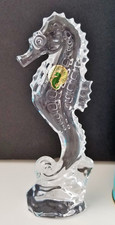 Waterford Crystal Heritage Seahorse Sculpture Statue Figurine 7" 40024415 Boxed