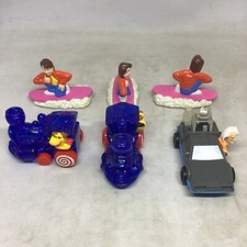 Lot Of 6 Vintage 1991 McDonald s Happy Meal Back To The Future Racing Toys