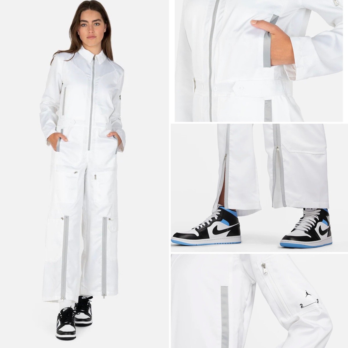 Nike Women's Jordan 23 Engineered TrackSuit FlightSuit DM5288 100
