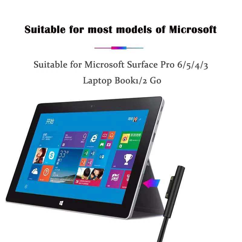 Christmas GiftMicrosoft Surface Compatible Fast Charger USB-C to Surface Connect - Image 3 of 4