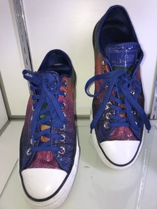 rainbow sequin converse