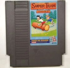 Super Team Game Nintendo NES Authentic Instruction W/Manual Booklet  FREESHIP