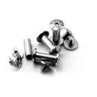 5/6mm Stainless Steel Knife Handle Screw Rivet DIY Handle Fastening Nut Tool